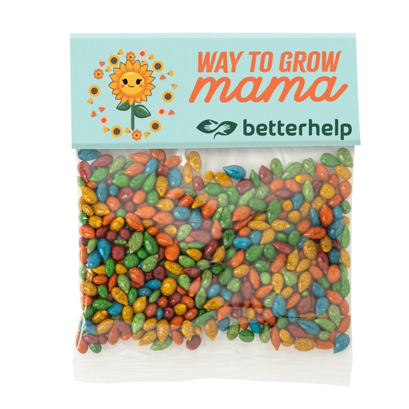 Large Header Bags - Chocolate Sunflower Seeds