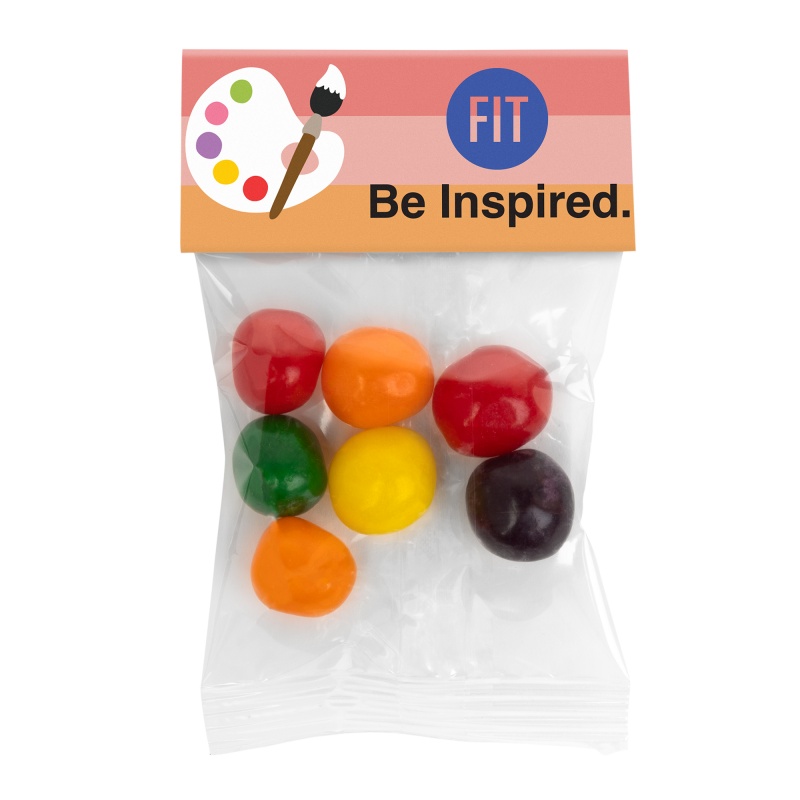 Small Header Bags - Assorted Fruit Sours
