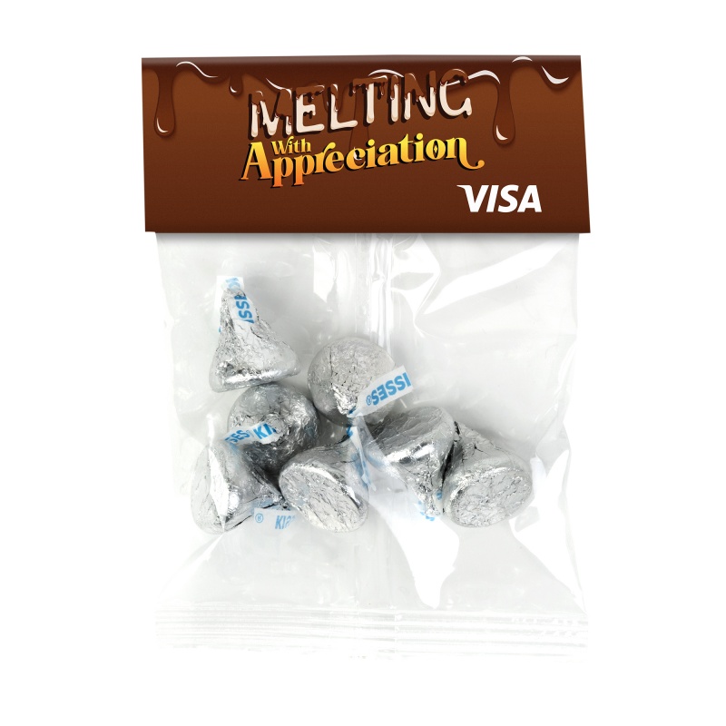 Small Header Bags - Hershey's Chocolate Kisses