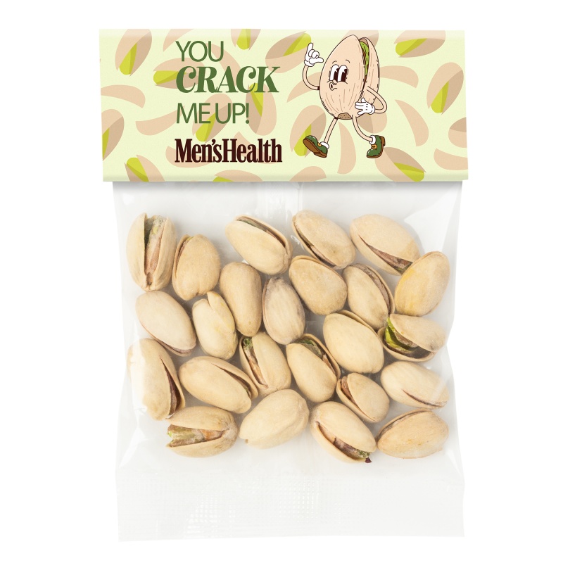 Small Header Bags - Jumbo Salted Pistachios