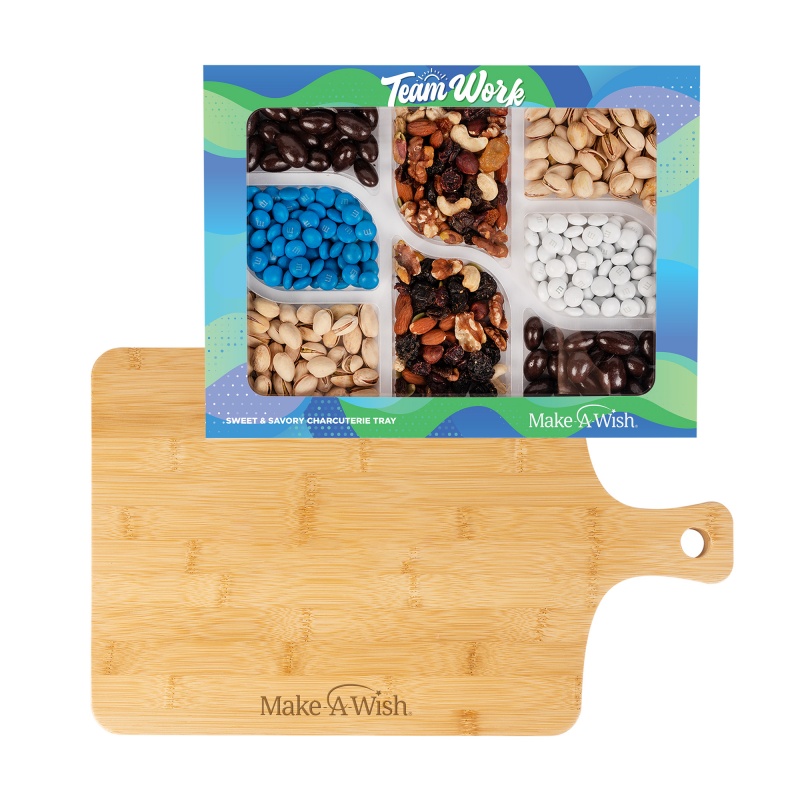 Deluxe Charcuterie Tray with Bamboo Board