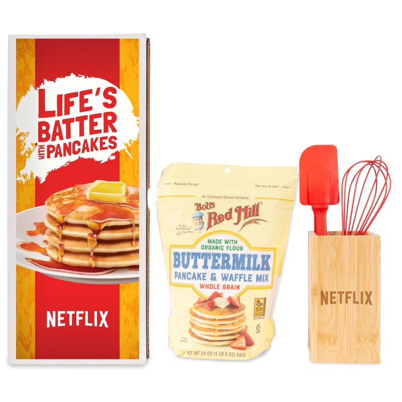 Life's Batter With Pancakes Kitchen Essentials Gift Set