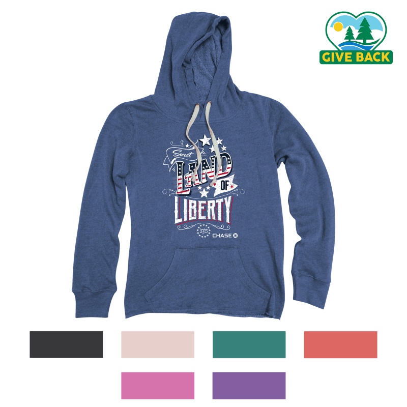 Freedom250 ACE Ladies' Whisper Fleece Pullover Hoodie