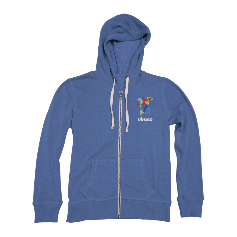 America250 ACE Ladies' Super Soft Whisper Fleece Full Zip Hoodie