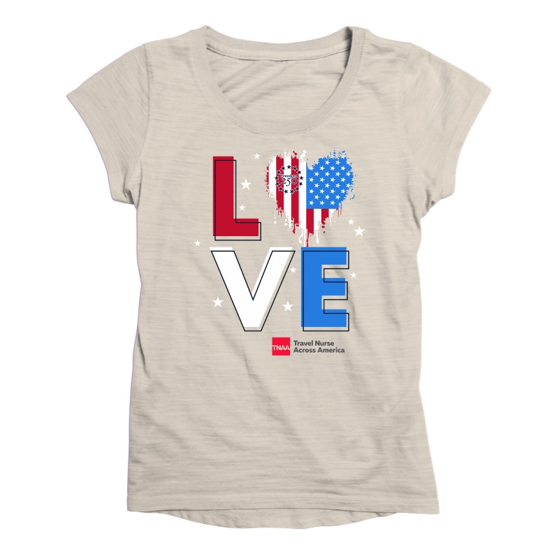 Freedom250 - ACE Ladies' Slub Scoop Neck T-Shirt