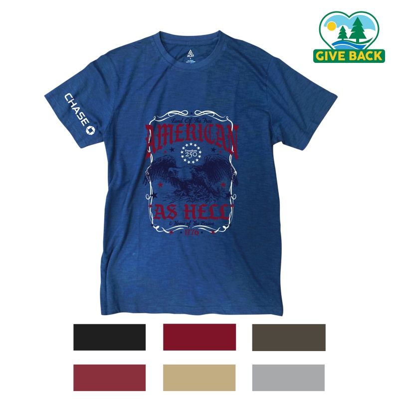 Freedom250 ACE Slub T-Shirt S/S Crew Neck - Unisex