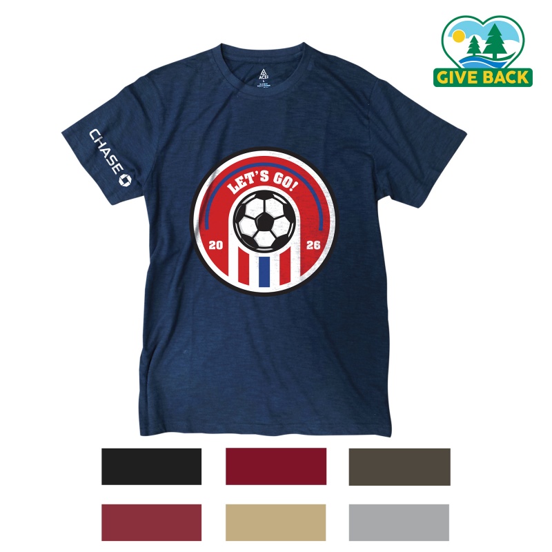 Soccer ACE Slub T-Shirt S/S Crew Neck - Unisex