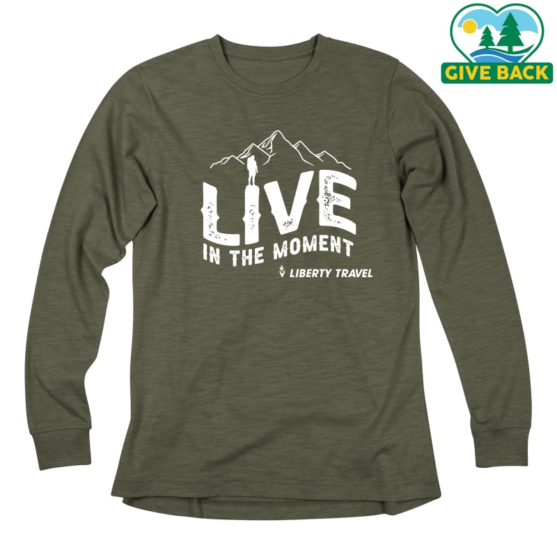 ACE Ladies' Long Sleeve Slub T-Shirt