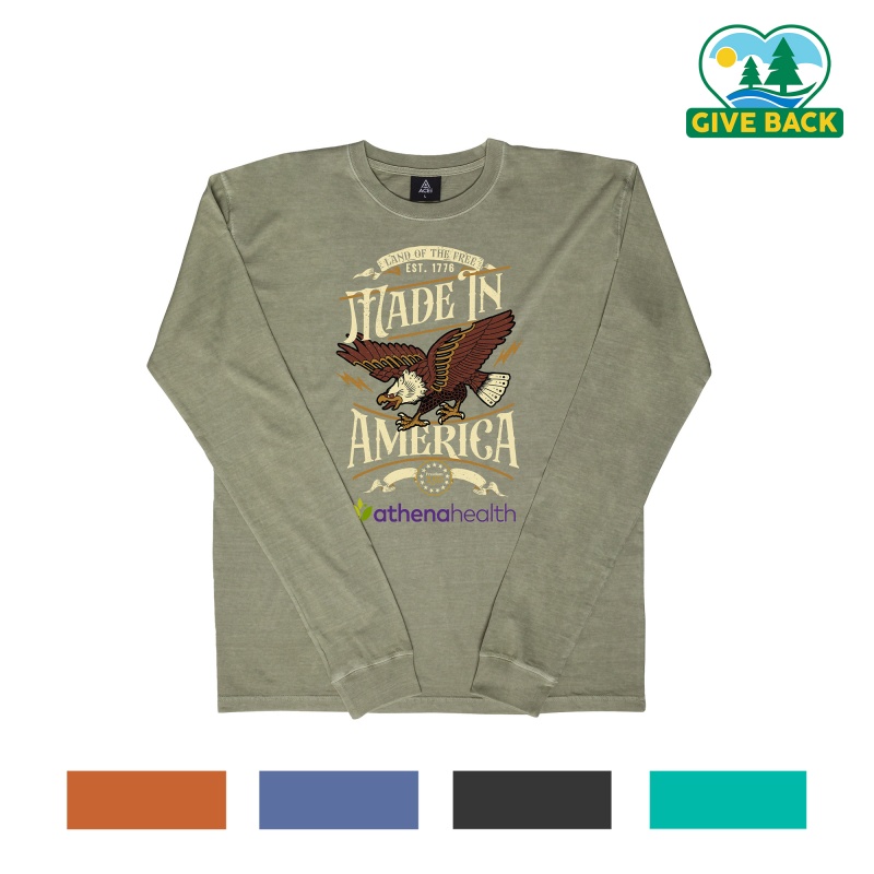 Freedom250 ACE Vintage Wash Long Sleeve tee