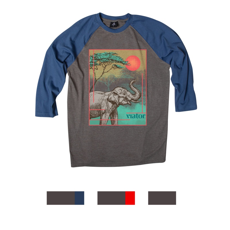 ACE Raglan 3/4 Sleeve Tee