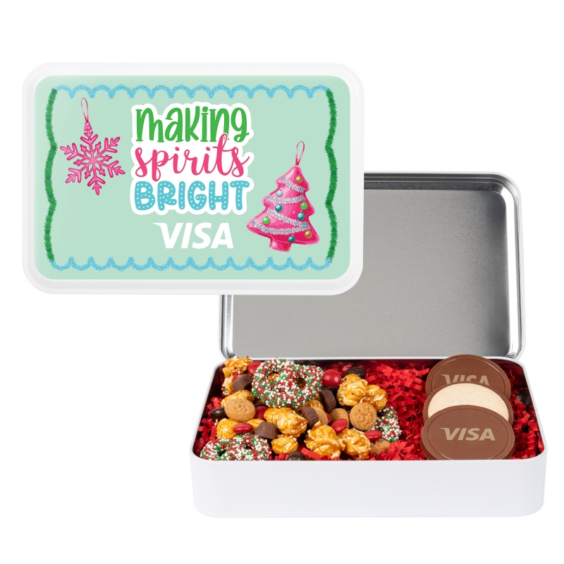 Holly Jolly Mix Gift Tin