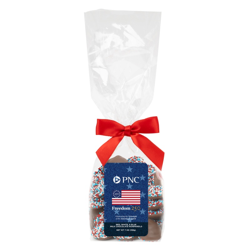 Freedom250 Mug Drop- Patriotic Milk Chocolate Nonpareils
