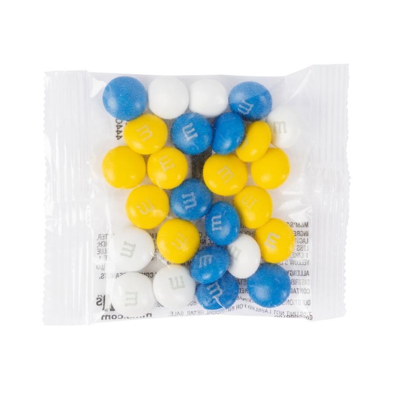 3/4 oz. Color Choice M&M&reg; in Clear Favor Pack