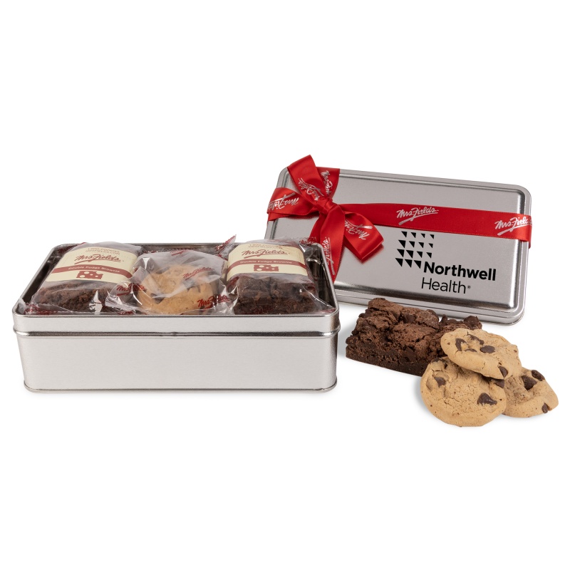 Mrs. Fields&reg; Double Fudge Brownie and Cookie Tin
