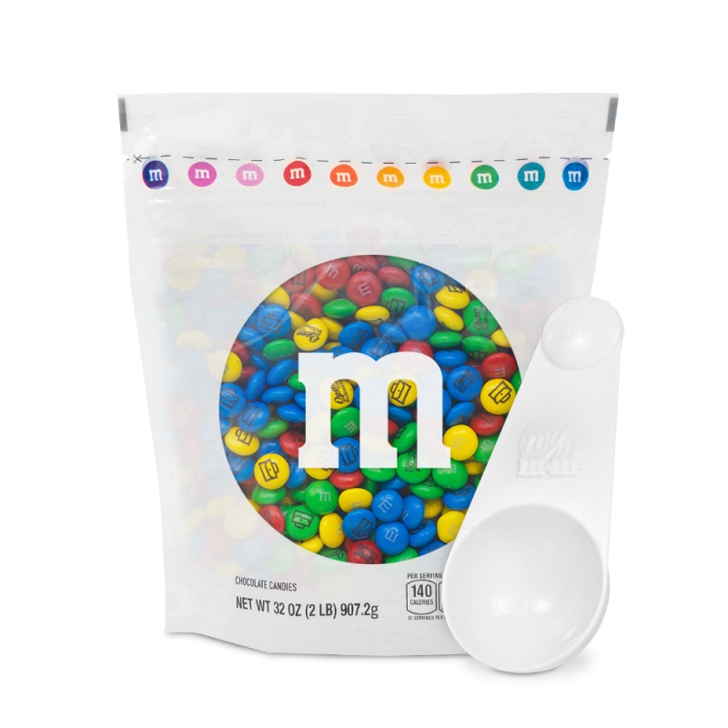 Personalized 1.5 oz. M&M's in Silver Tins