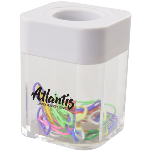 NC Custom Paper Clip Dispensers. Supplied By Lanco