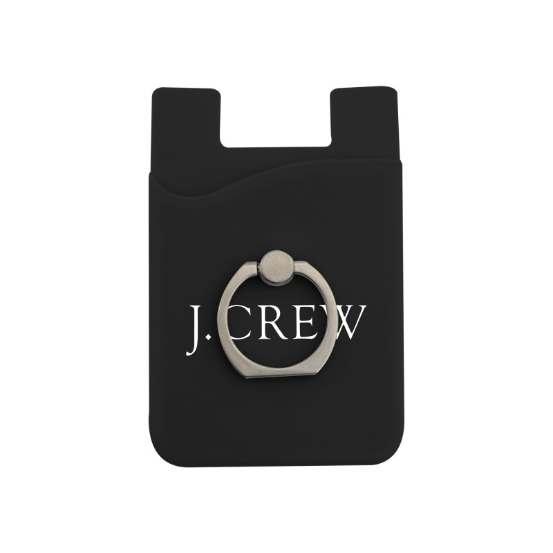 Silicone Wallet with Ring