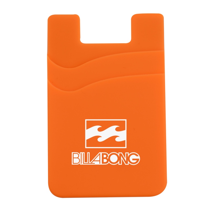 Dual Pocket Silicone Phone Wallet