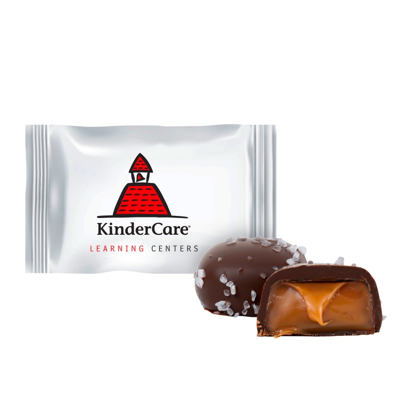 Individually Wrapped Sea Salt Caramels- One Color Wrapper