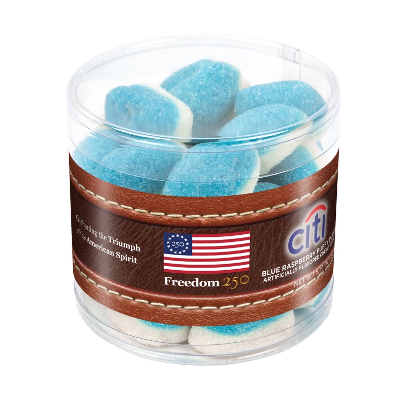 Freedom250- Round Acetate-Blue Raspberry Puffs
