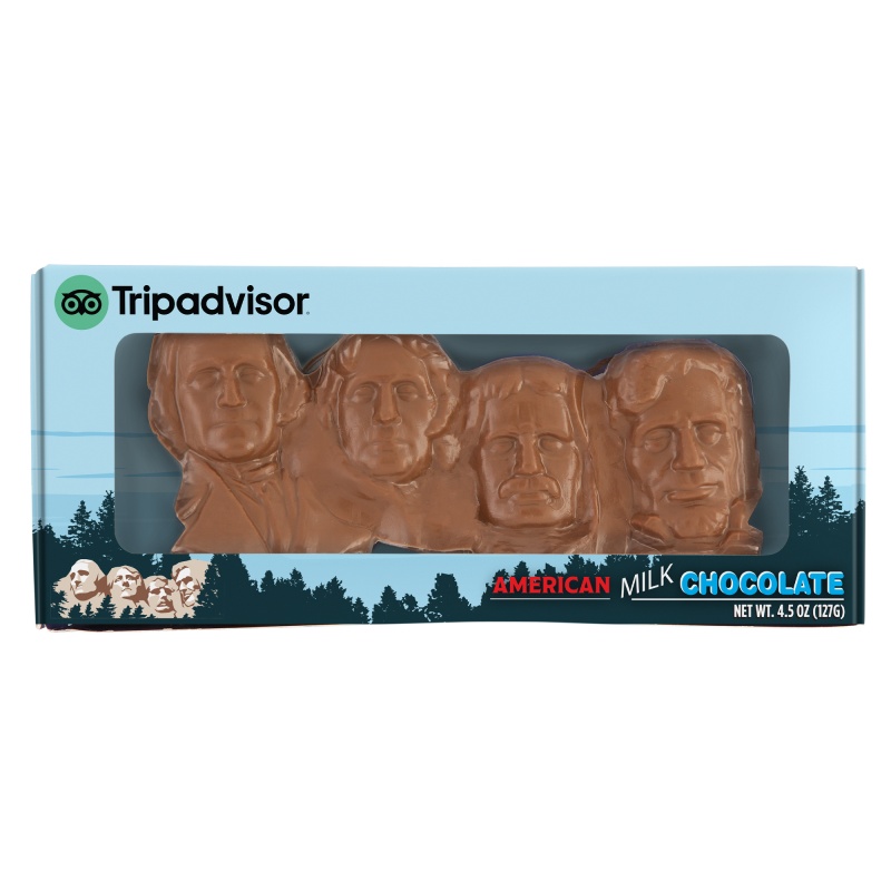 4.5 oz. Chocolate Molded Mount Rushmore