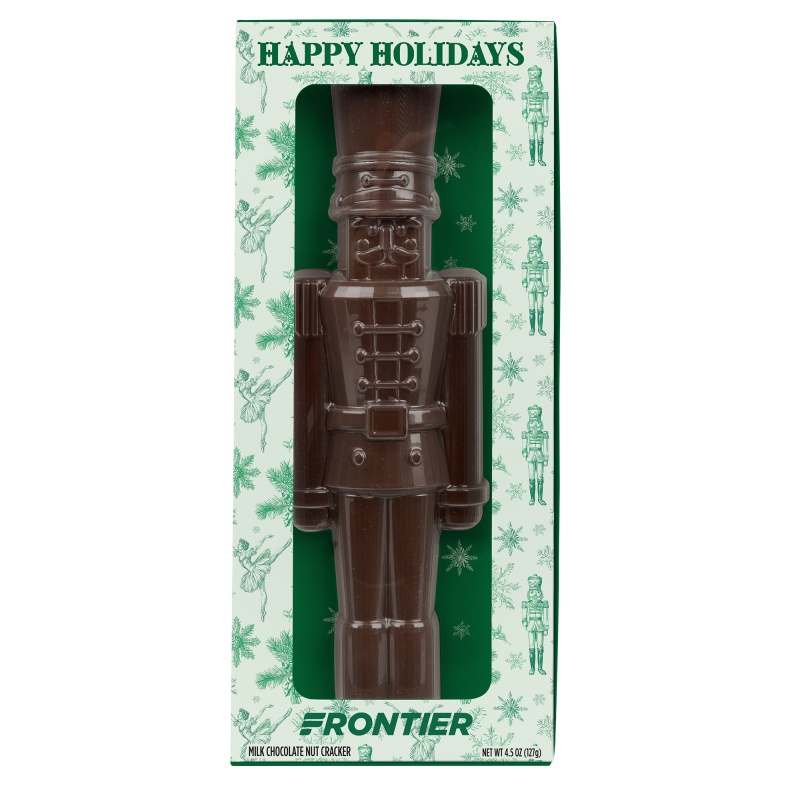 4.5oz Milk Chocolate Nutcracker