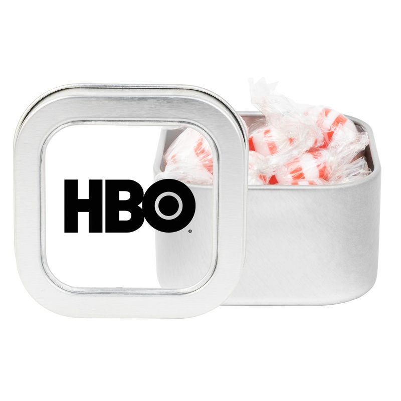 Window Tin with Starlight Peppermints