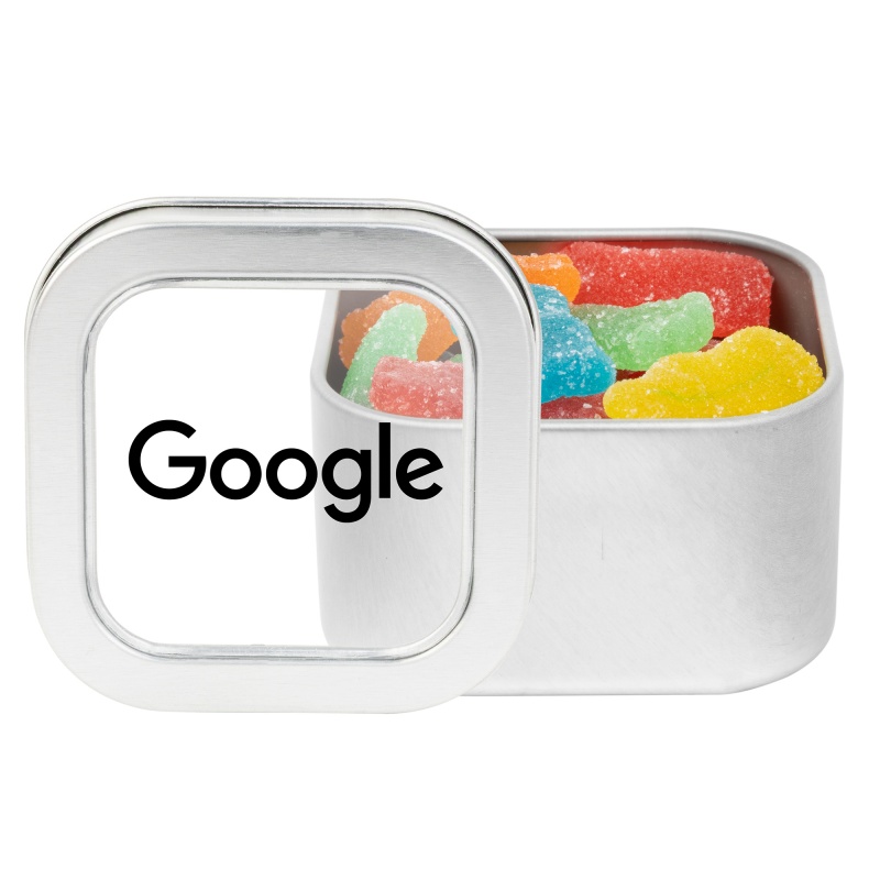 Window Tin with Sour Patch Kids