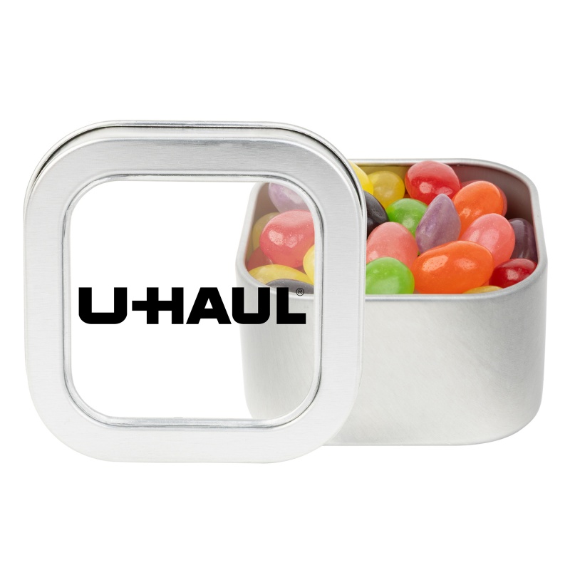 Window Tin with Jelly Beans