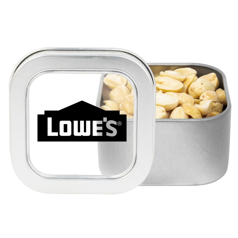 Window Tin with Peanuts