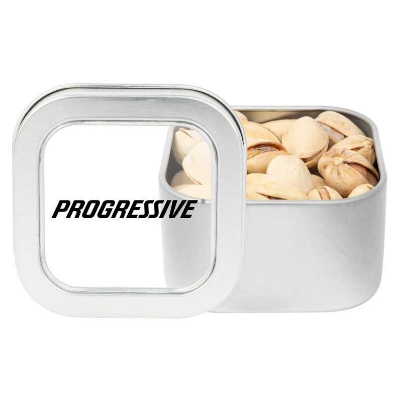 Window Tin with Pistachios