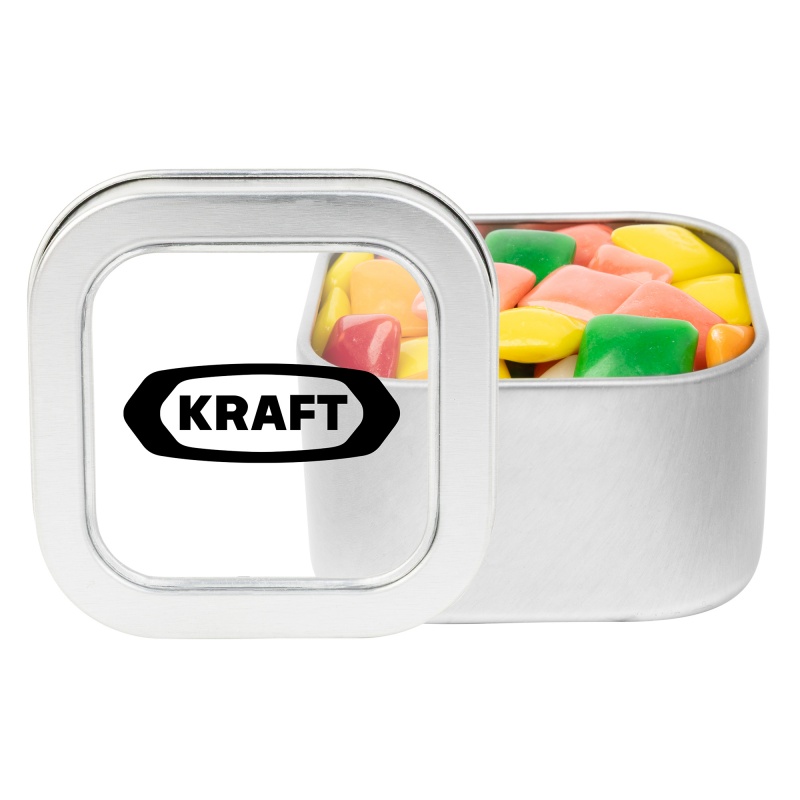 Window Tin with Mini Chicklets