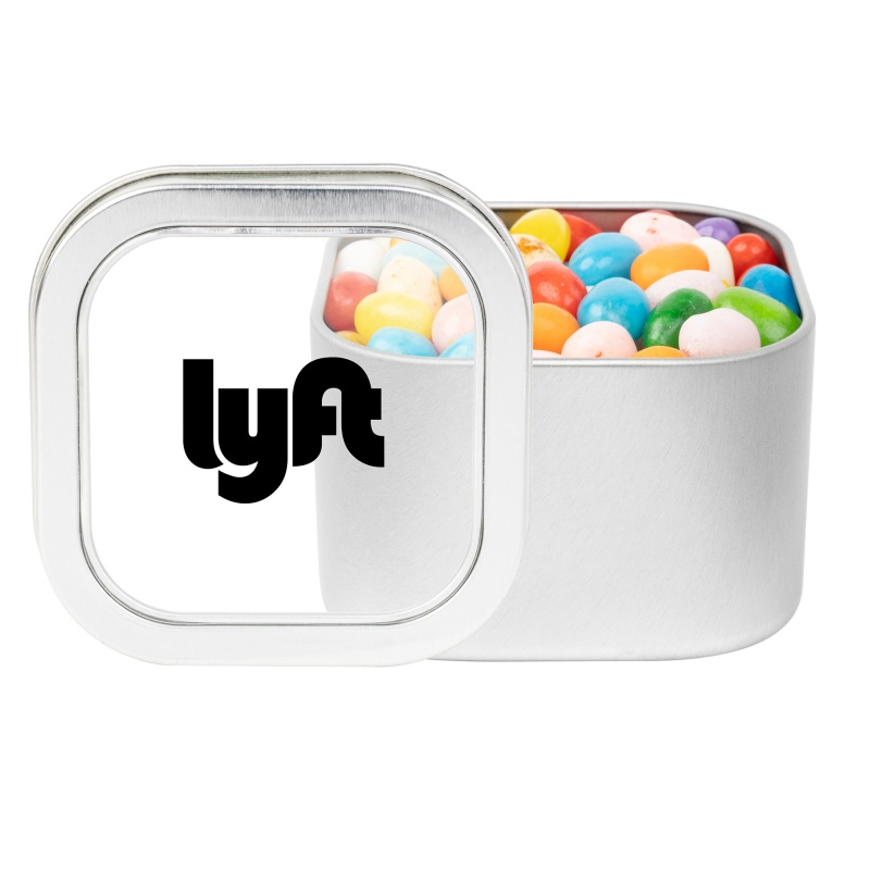 Window Tin with Jelly Bellies