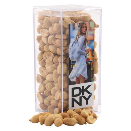 Large Acrylic Box with Peanuts
