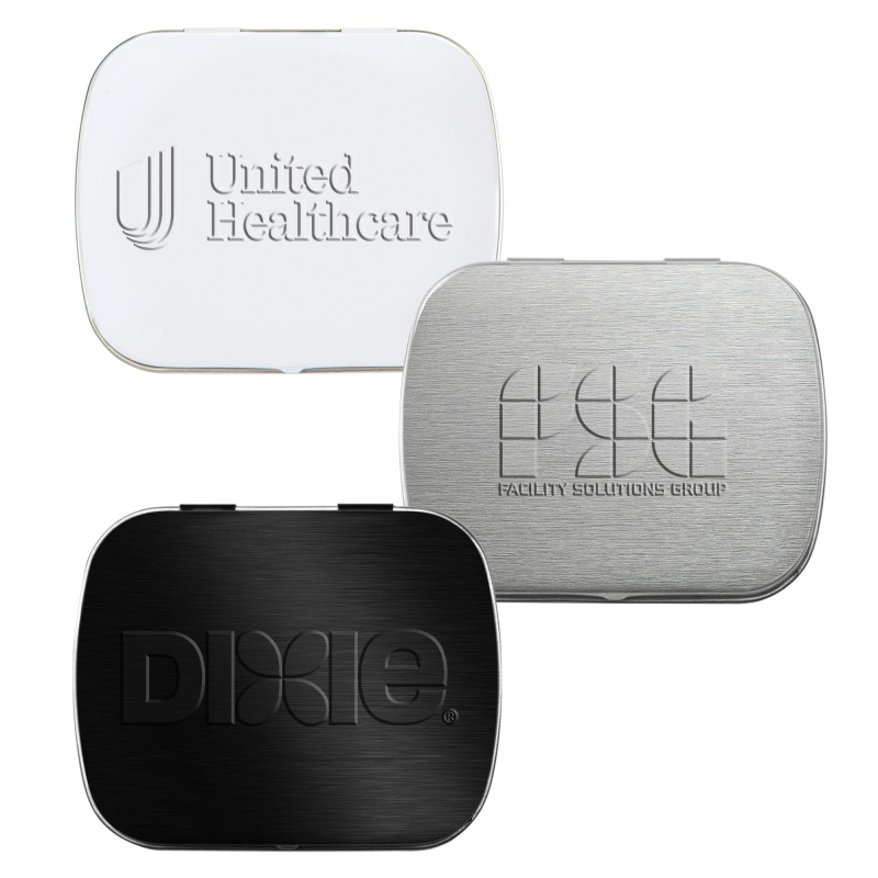 Embossed Mint Tins