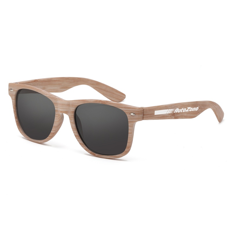Light Woodtone Sunglasses