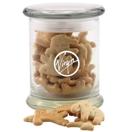 Jar with Animal Crackers