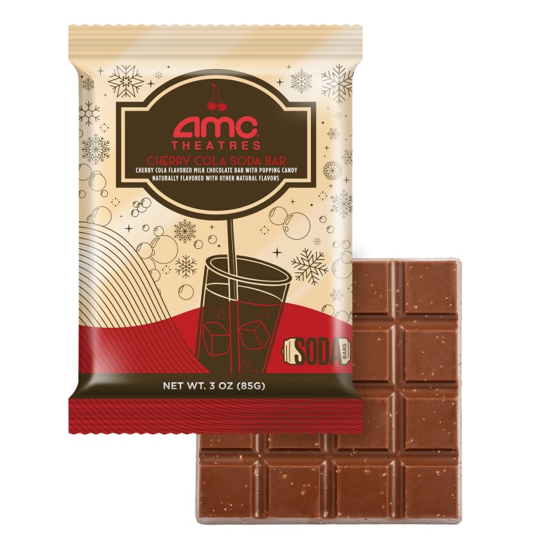 Fizzy Favorites- 3oz Milk Chocolate Cherry Soda Bar