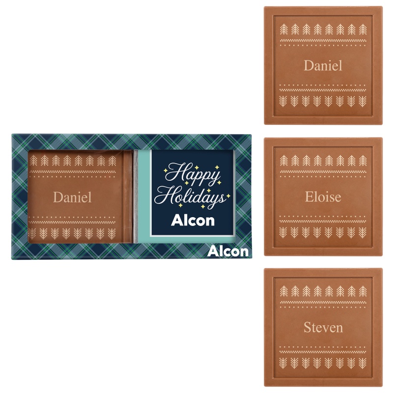 Square Bar- 2 Pack with Personalized Etched Bar