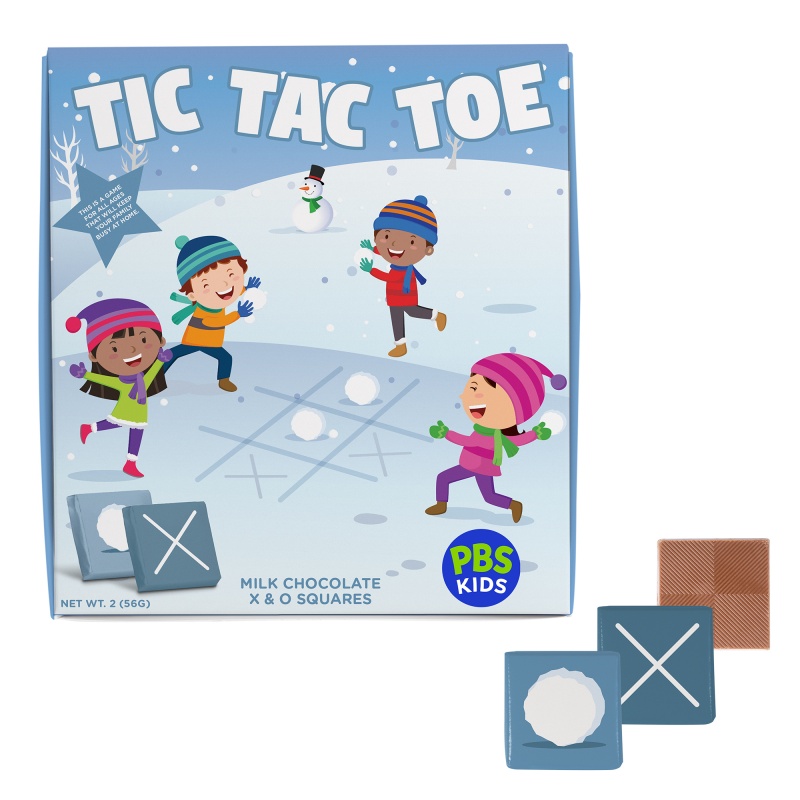 Chocolate Tic Tac Toe Box
