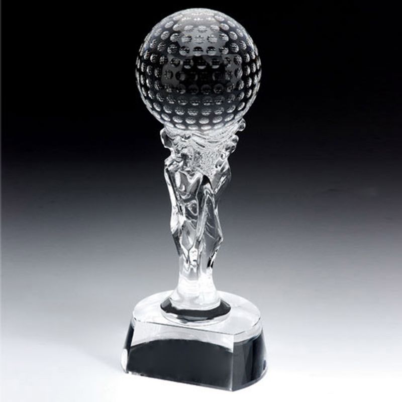 NC Custom: Douglas Golf Ball Mounted On Carved Stand. Supplied By: Lanco