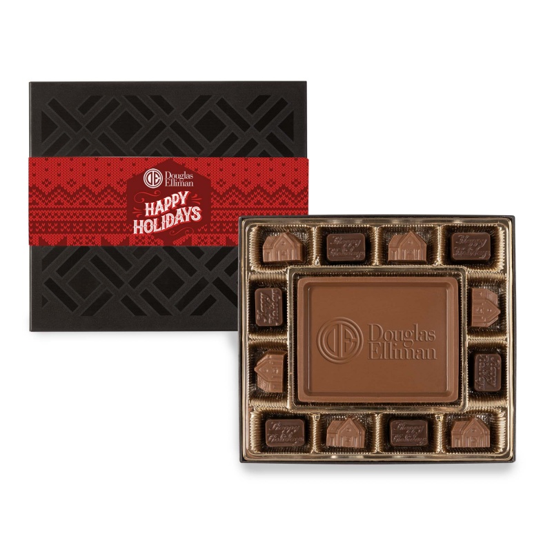 Small Deluxe Gift Box with Horizontal Full Color Band 