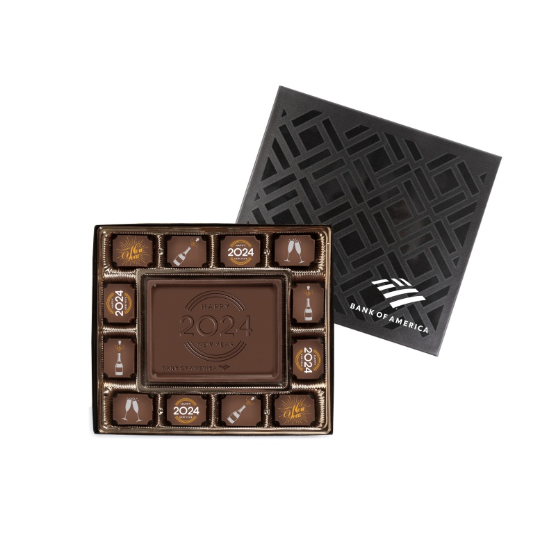 Here's to the New Year Chocolate Delight Gift Box