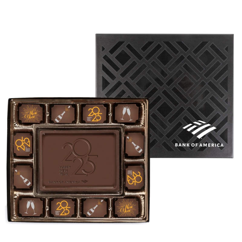 Here's to the New Year Chocolate Delight Gift Box