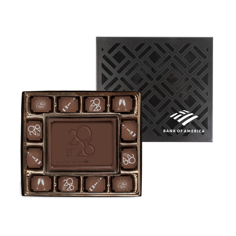Here's to the New Year Chocolate Delight Gift Box