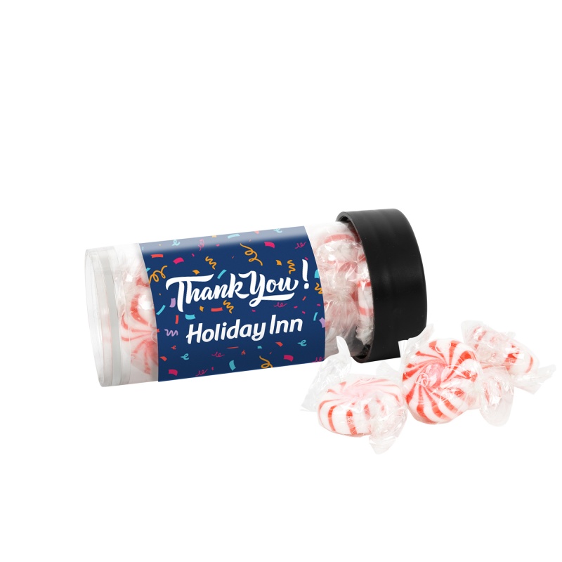 Small 3" Candy Tube with Starlight Mints