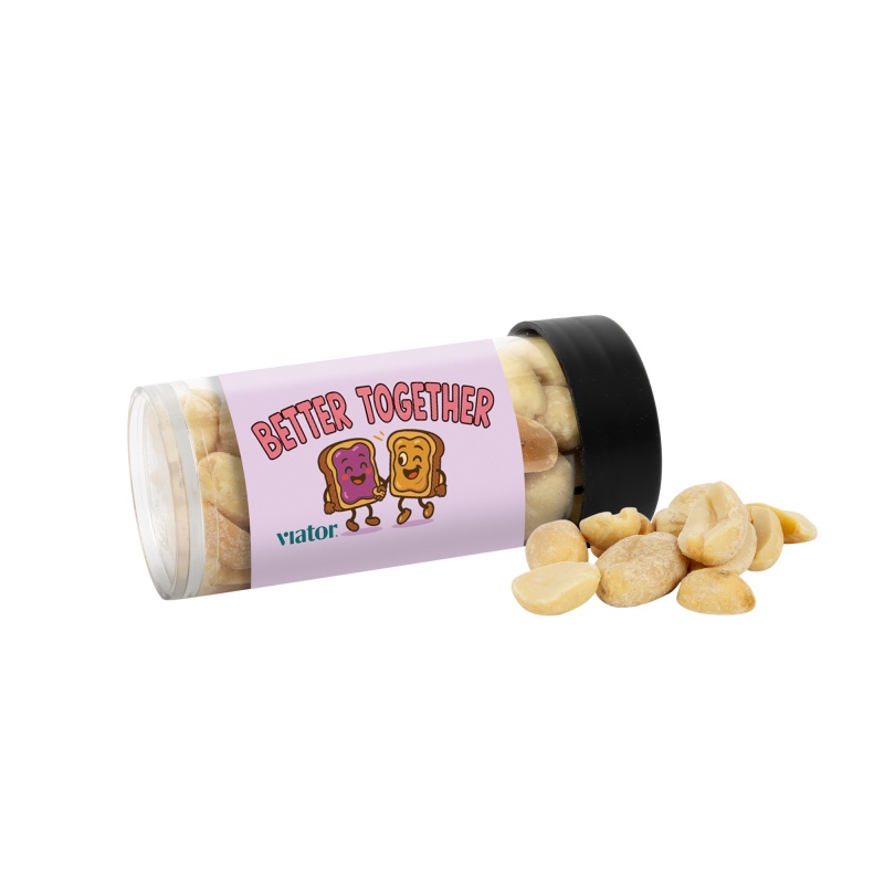 Tube with Peanuts