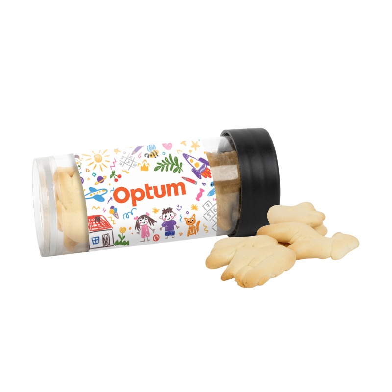Tube with Animal Crackers