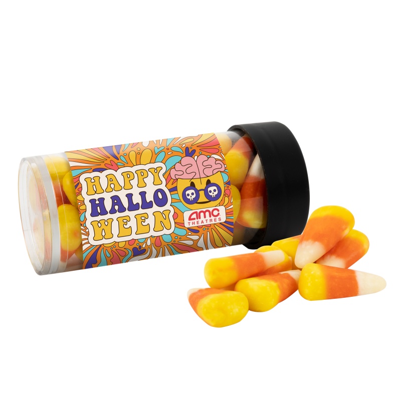 Tube with Candy Corn