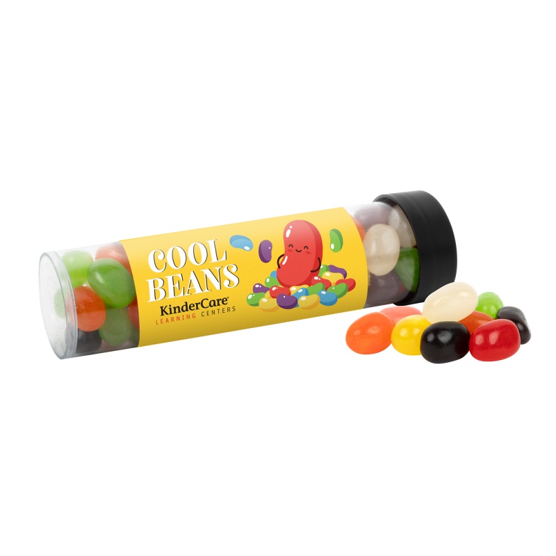 Medium 5" Candy Tube with Assorted Jelly Beans